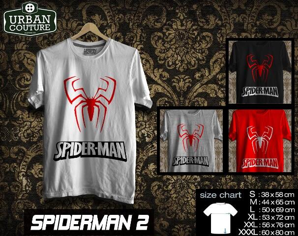 T-SHIRT KAOS DISRO SUPERHEROES (X-MAN SUPERMAN SPIDERMAN BATMAN IRONMAN ) READY STOCK
