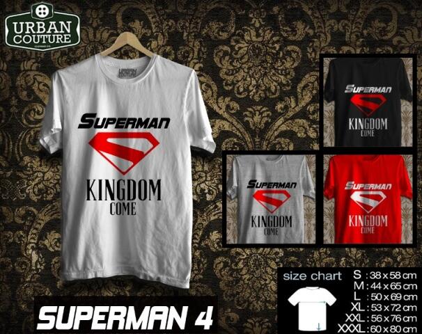 T-SHIRT KAOS DISRO SUPERHEROES (X-MAN SUPERMAN SPIDERMAN BATMAN IRONMAN ) READY STOCK