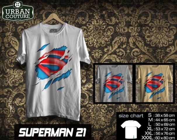 T-SHIRT KAOS DISRO SUPERHEROES (X-MAN SUPERMAN SPIDERMAN BATMAN IRONMAN ) READY STOCK