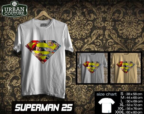 T-SHIRT KAOS DISRO SUPERHEROES (X-MAN SUPERMAN SPIDERMAN BATMAN IRONMAN ) READY STOCK