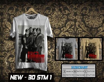 KAOS DISTRO ROCK BAND SERIES (OASIS,BLINK 182, KISS,COLDPLAY, BEATLES, MAROON 5, ETC)
