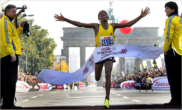 Sejarah olah raga lari marathon