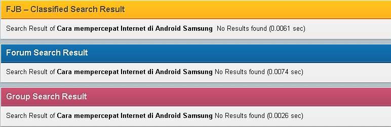 Cara mempercepat Internet di Android Samsung