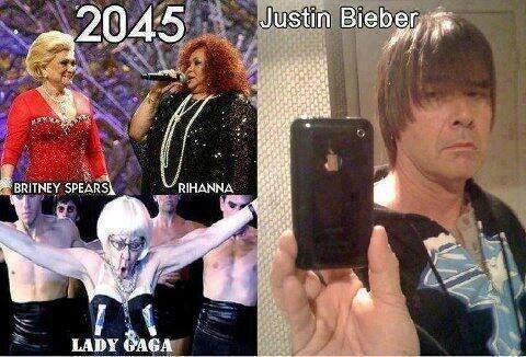 Beberapa artis di tahun 2045