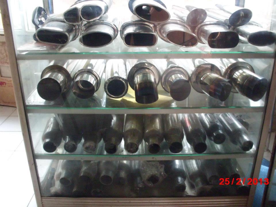 Terjual [UPDATE] JUAL knalpot, down pipe, roll bar, DLL 