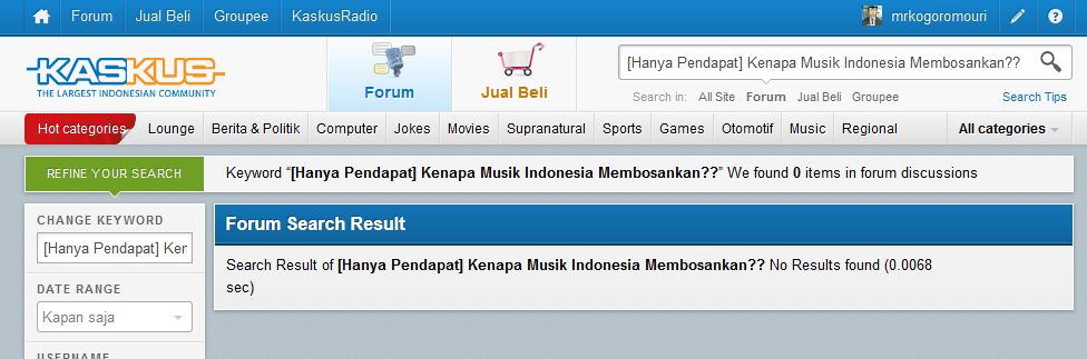 &#91;Hanya Pendapat&#93; Kenapa Musik Indonesia Membosankan??