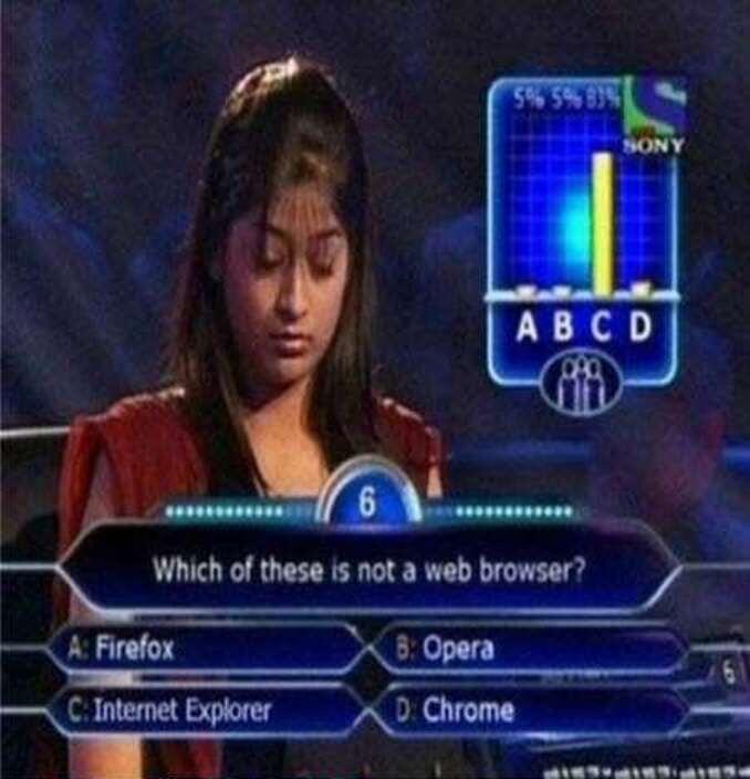 Mana Yang Bukan Web Browser??? (PIC)