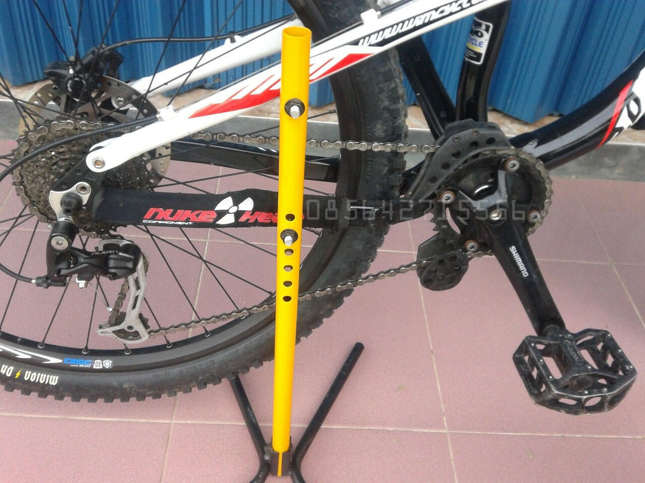 Terjual Dijual  murah Sepeda  MTB full suspension Downhill  