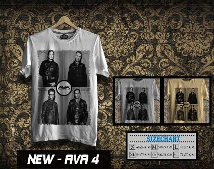 KAOS DISTRO ROCK BAND SERIES (OASIS,BLINK 182, KISS,COLDPLAY, BEATLES, MAROON 5, ETC)