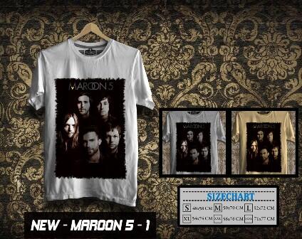 KAOS DISTRO ROCK BAND SERIES (OASIS,BLINK 182, KISS,COLDPLAY, BEATLES, MAROON 5, ETC)