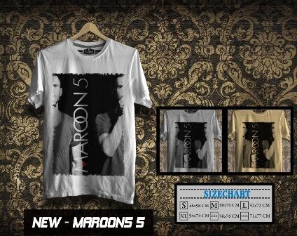 KAOS DISTRO ROCK BAND SERIES (OASIS,BLINK 182, KISS,COLDPLAY, BEATLES, MAROON 5, ETC)