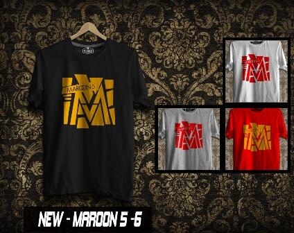 KAOS DISTRO ROCK BAND SERIES (OASIS,BLINK 182, KISS,COLDPLAY, BEATLES, MAROON 5, ETC)