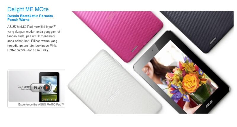 ASUS MEMOPAD ME 172