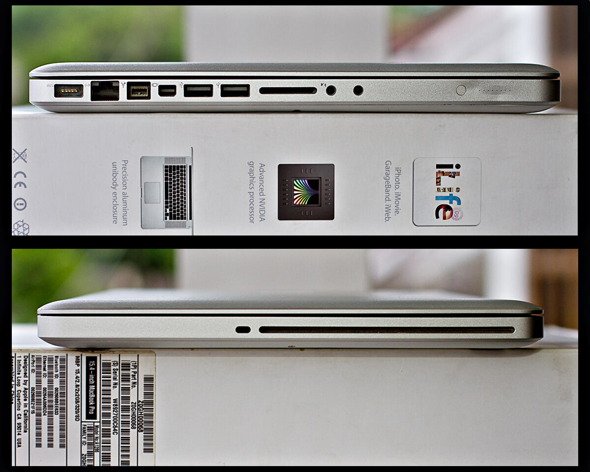 MacBook Pro 15" Custom C2D 2,8 GHz Middle 2009