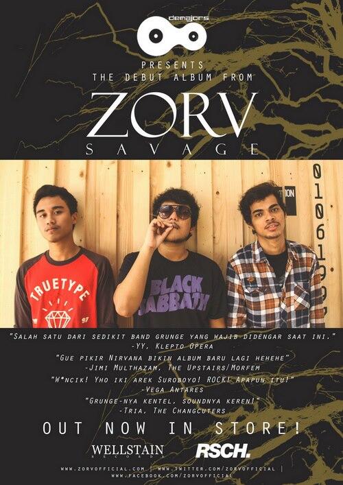 &#91;PROMOSI&#93; ZORV (Post-Grunge/Rock) / Surabaya