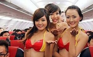 (HOT!)Pramugari Vietnam Sekarang Hanya Pakai Bikini(BB17+)