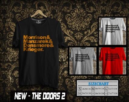 KAOS DISTRO ROCK BAND SERIES (OASIS,BLINK 182, KISS,COLDPLAY, BEATLES, MAROON 5, ETC)