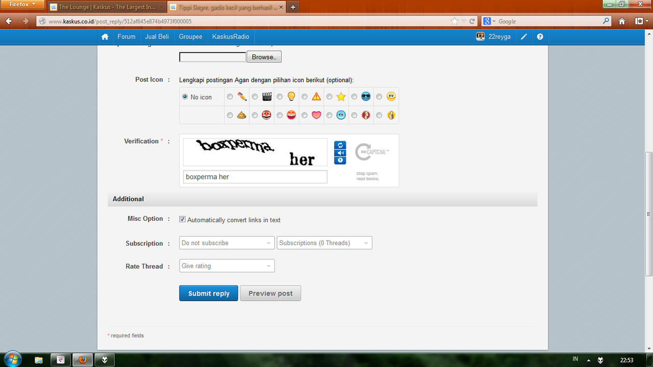 &#91;Pict&#93; Ngakak Gan ! Captcha nya parah nih