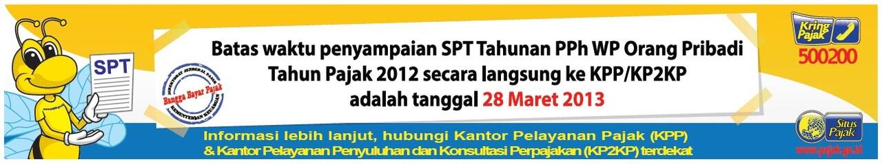 Mari Sampaikan SPT Tahunan PPh OP Kita ...!! &#91;Belajar Pajak&#93;