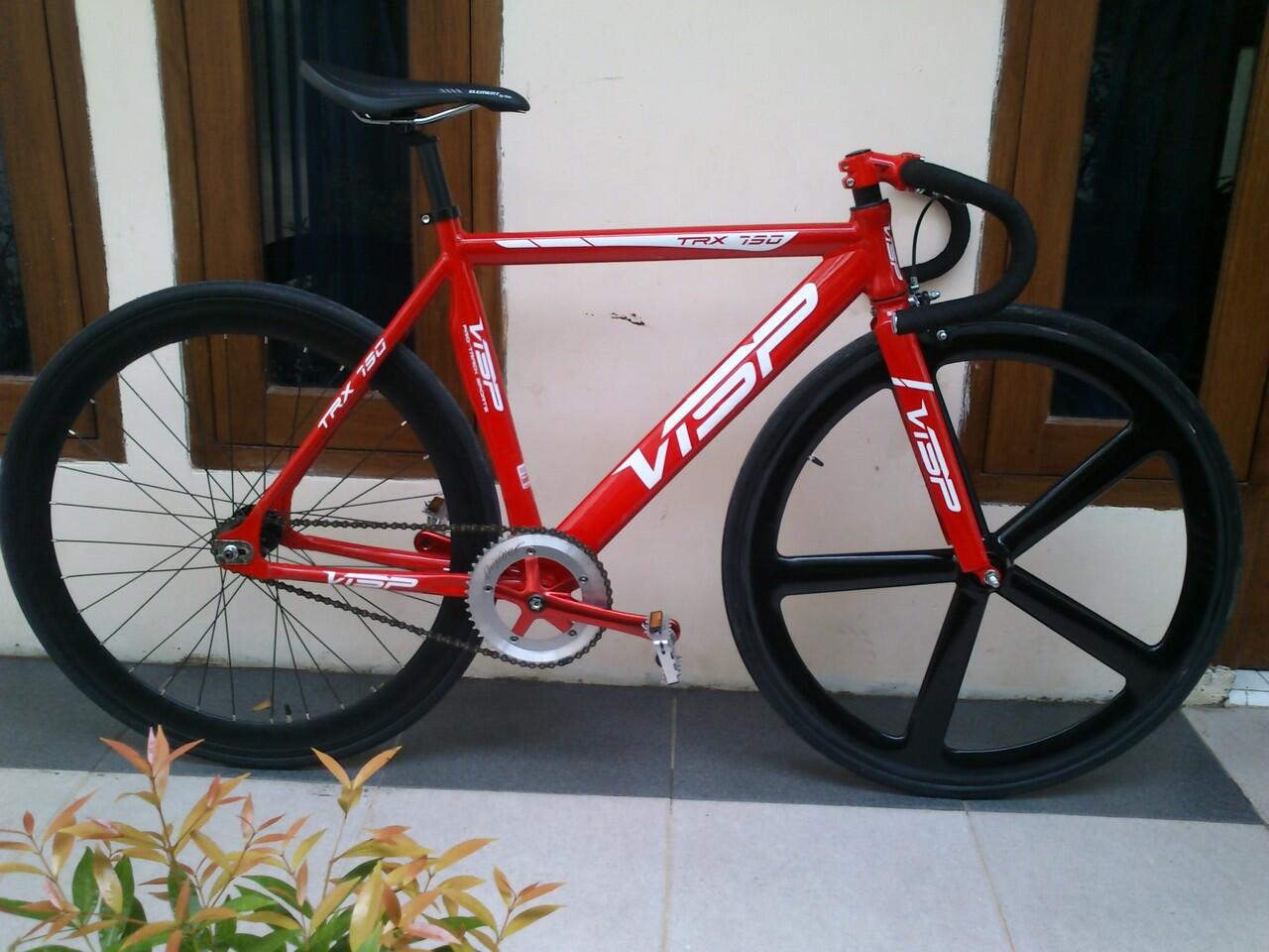 Terjual WTS Fullbike Fixie  Frame  VISP  Murah Meriah Gan 