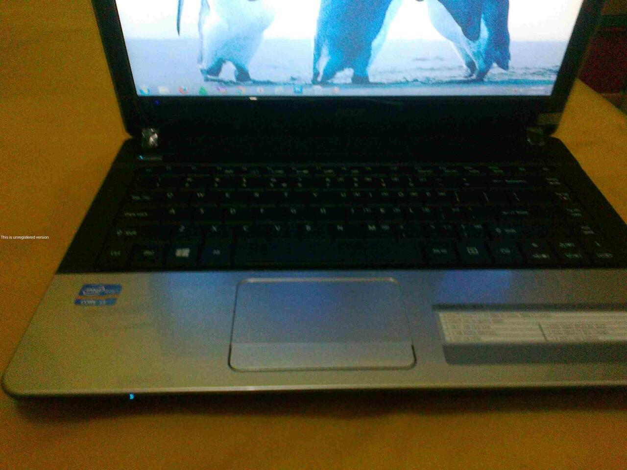 LAPTOP ACER E1-471, CORE I3, KONDISI EXCELLENT