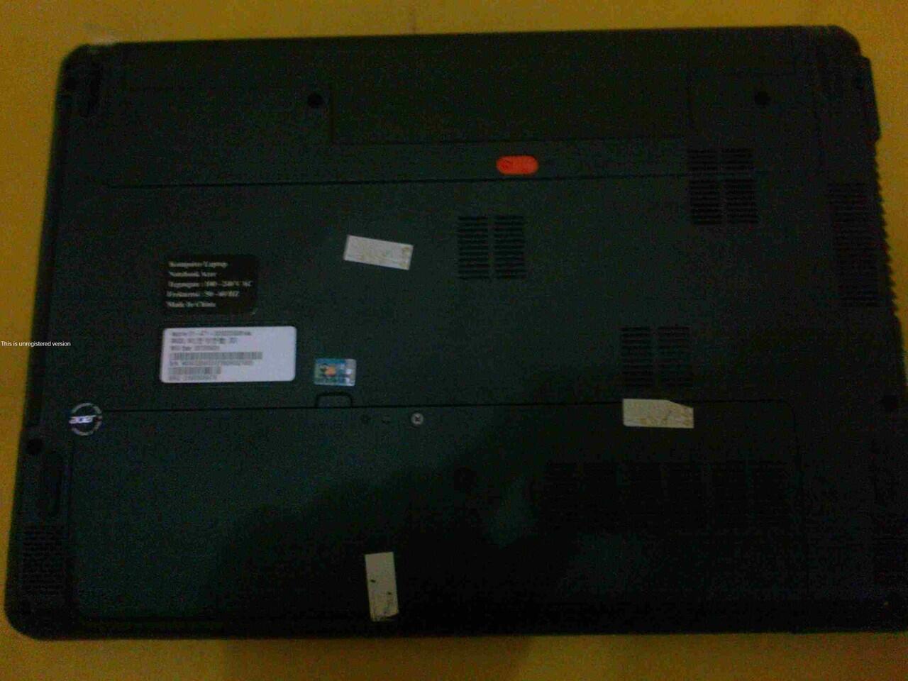 LAPTOP ACER E1-471, CORE I3, KONDISI EXCELLENT