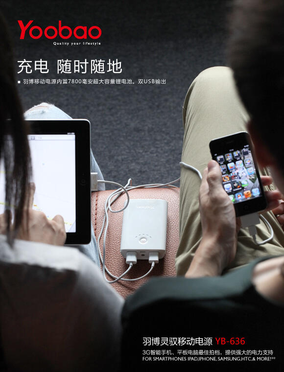 ..::: Yoobao Authorized Distributors :::.. "The Best Power Bank in China" ★★★★★
