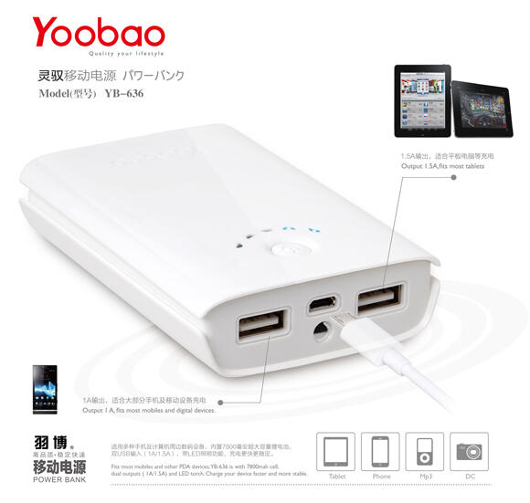 ..::: Yoobao Authorized Distributors :::.. "The Best Power Bank in China" ★★★★★