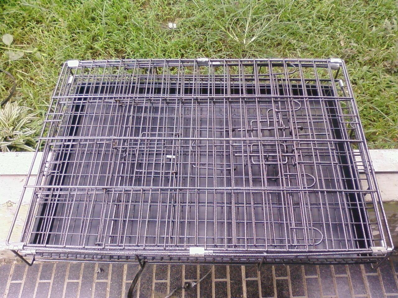 Terjual kandang lipat bisa buat kucing persia, anjing 