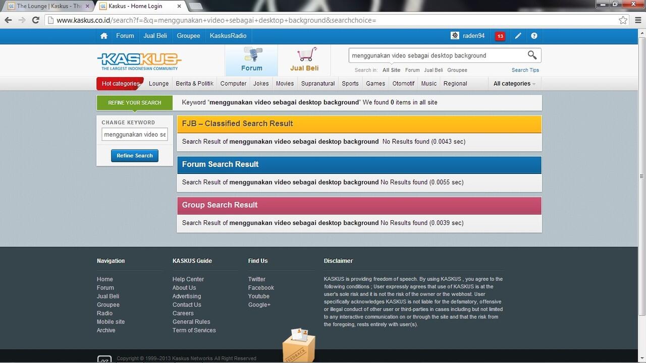 &#91;windows7&#93; menggunakan video sebagai desktop background