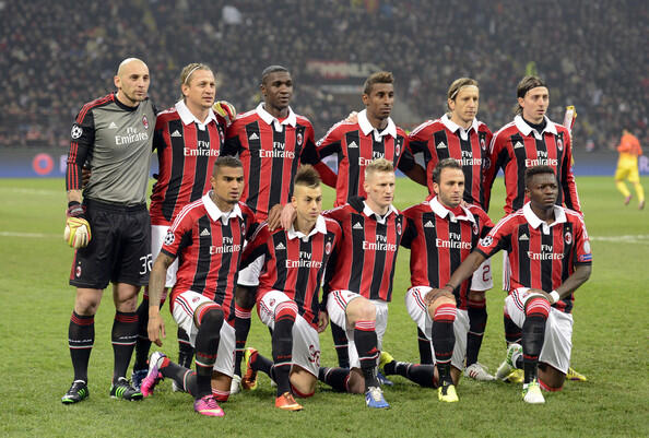 Foto - Foto Match AC Milan 2 - 0 Barcelona | UCL 16 Besar | 1st Leg