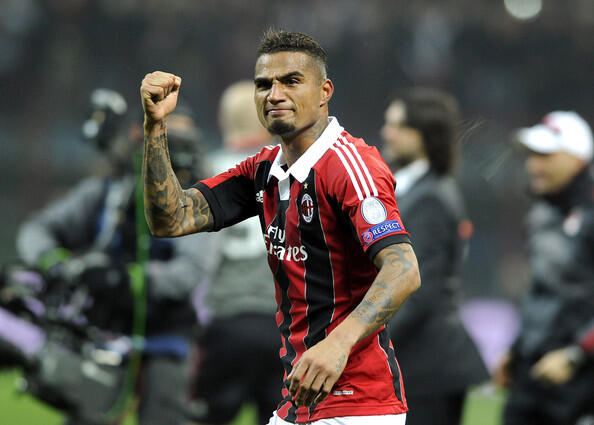 Foto - Foto Match AC Milan 2 - 0 Barcelona | UCL 16 Besar | 1st Leg