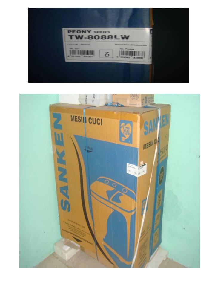 MESIN CUCI SANKEN TW 8088 LW