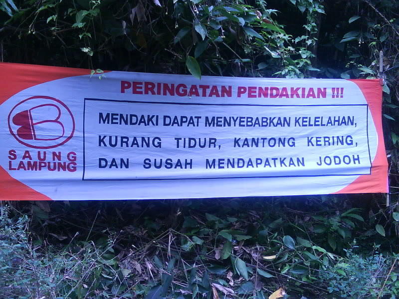 Peringatan Pendakian (buat yang ngaku anak Pecinta Alam)
