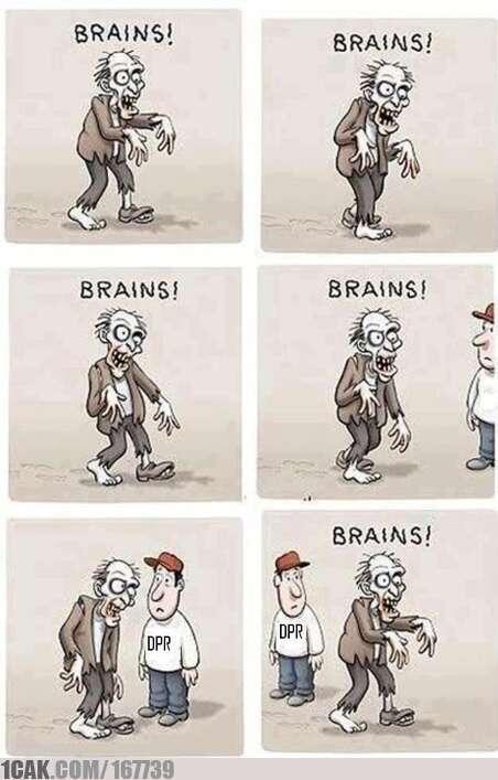 zombie pun menghindari dpr (just for fun)