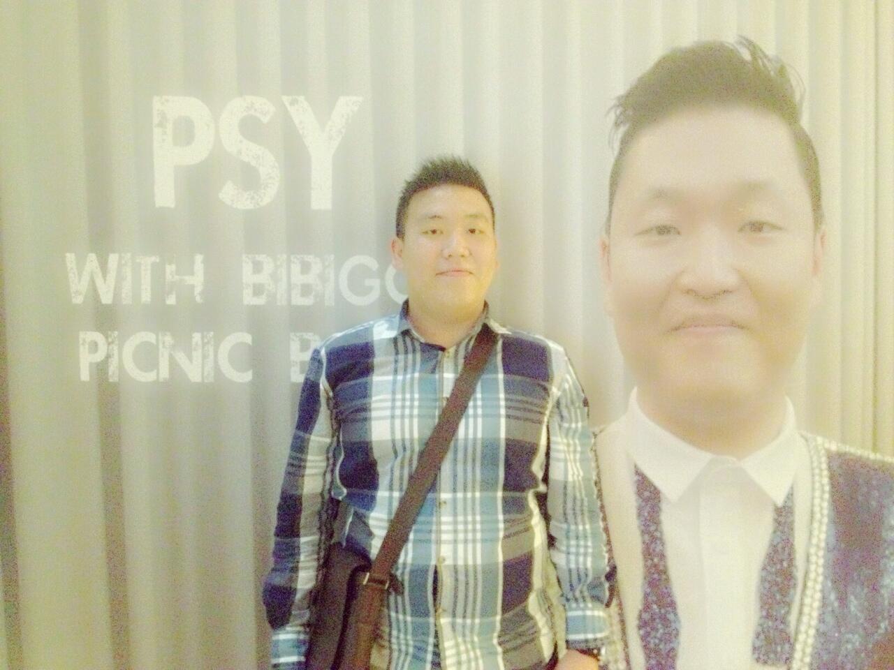 Psy mampir ke jakarta..