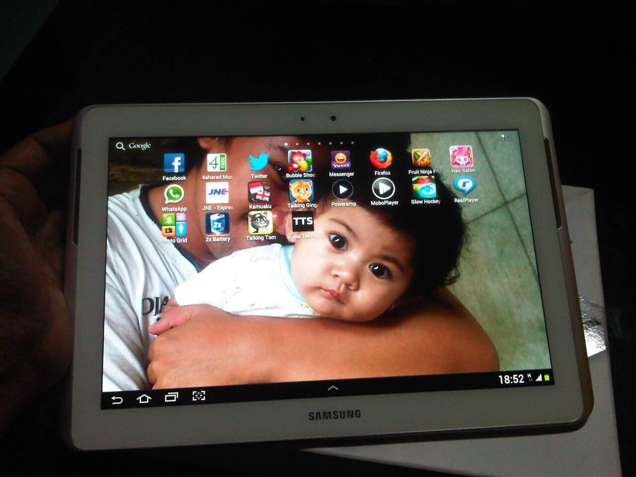 Terjual samsung galaxy tab2 10,1 gt-p5100 white  KASKUS