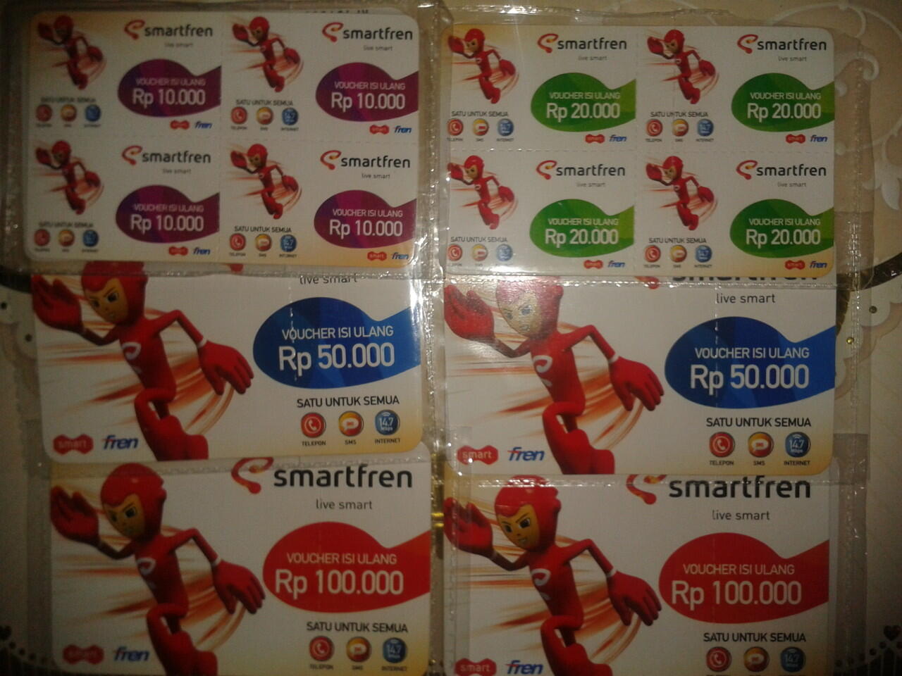 Jual VOUCHER & PULSA ISI ULANG SMARTFREN / PULSA ALL 