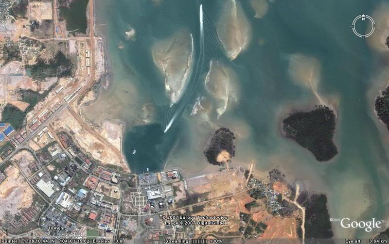 Coastarina, Palm Island ala Indonesia . Palm Island Terbesar Didunia