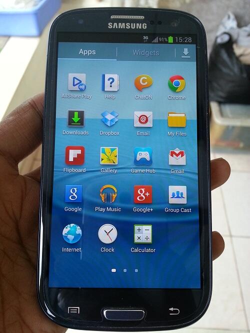 Samsung Galaxy S3/SIII I9300 Blue Lengkap Garansi Resmi SEIN Agustus 2013 97% Mulus