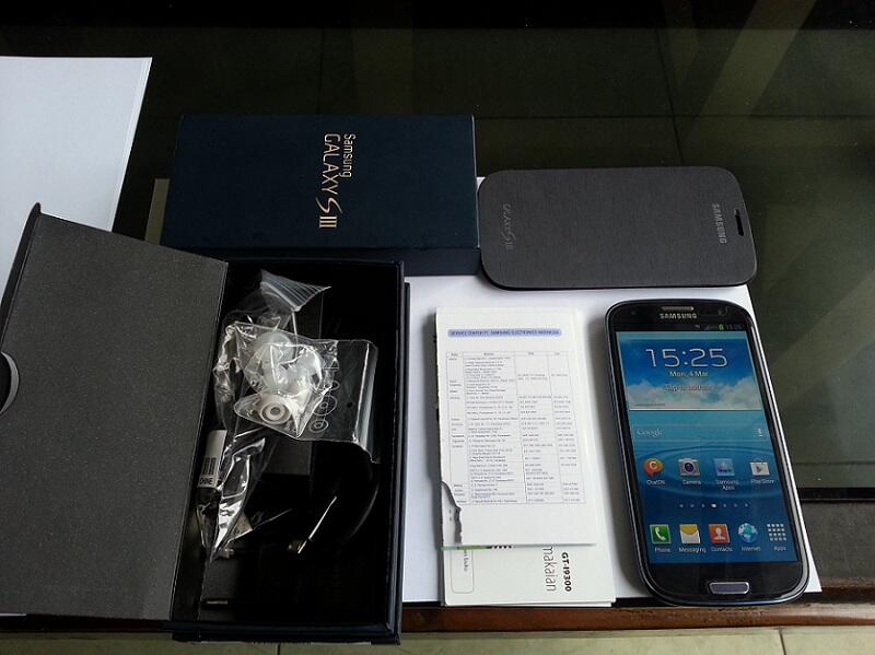 Samsung Galaxy S3/SIII I9300 Blue Lengkap Garansi Resmi SEIN Agustus 2013 97% Mulus