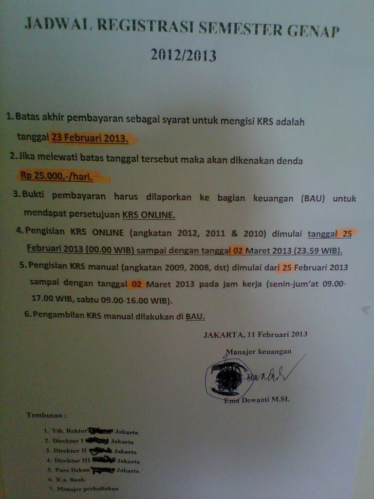 Gan ane diskorsing kampus, gara2 tanda tangan nota protes