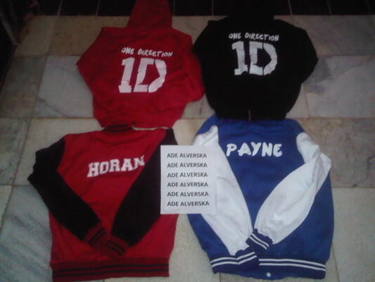 Varsity / hoodie ONE DIRECTION berkualiatas dan murah!!