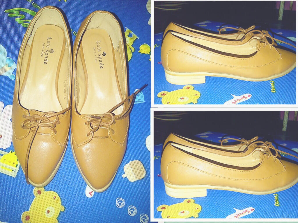 Flat Shoes cewek lucu belum pernah dipake djual karena kesempitan :)