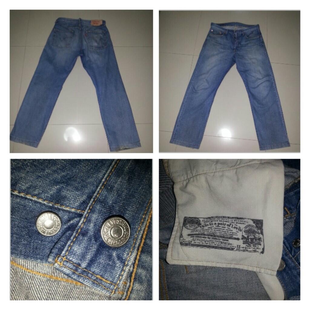 levis 501 bekas