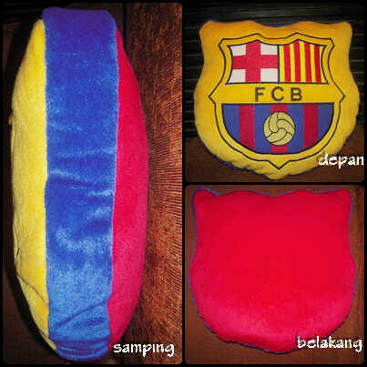 BANTAL LOGO CLUB BOLA BARCA, MU, JUVENTUS, MILAN, LIVERPOOL, MADRID,ARSENAL DLL