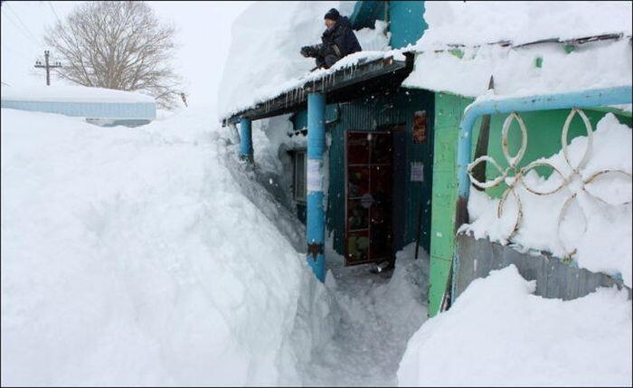 Bentuk Kota Yg Dilanda Cuaca Minus 32 Celcius