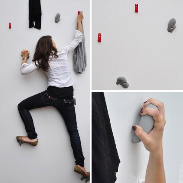 Gantungan Baju yang Kreatif 