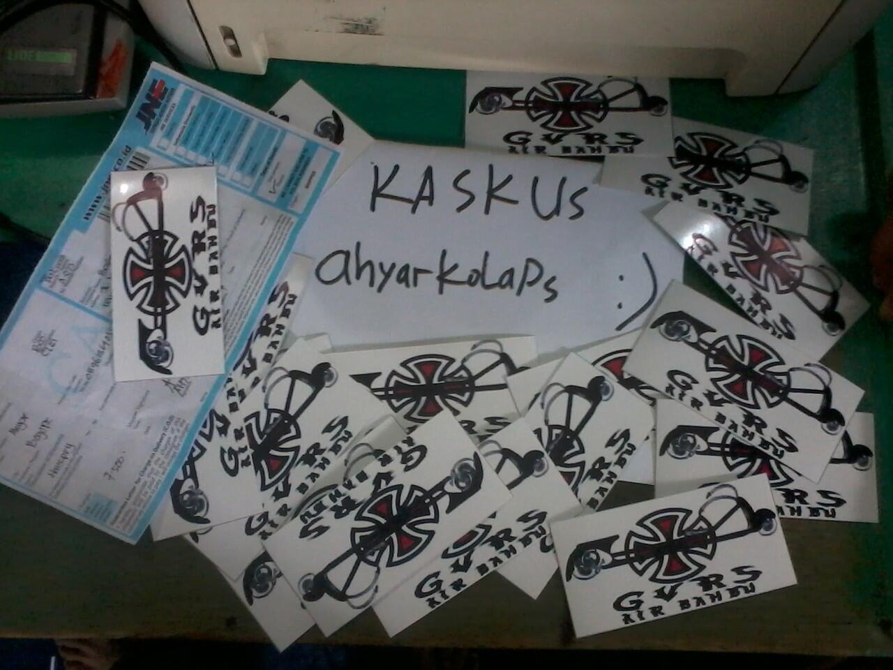 Cetak Stiker Vinyl