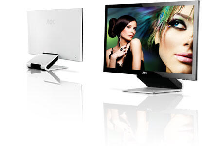 LED AOC E2262VW ULTRA SLIM CUMA RP.1.660.000